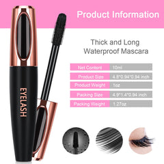 GAOSENLONK before and after lashes showing dramatic volume effect
