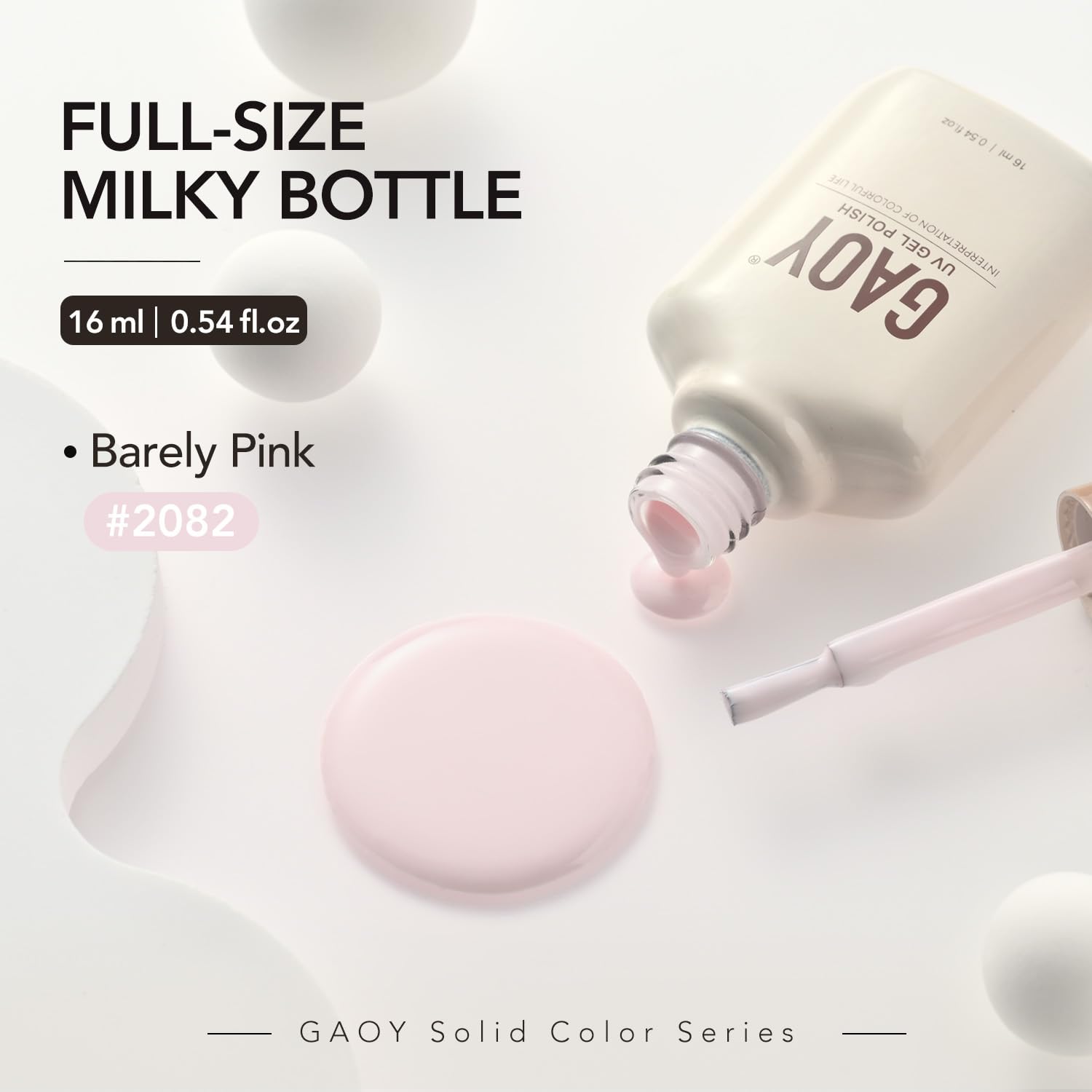 GAOY at-home manicure lifestyle on desk showing neat professional result