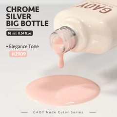 GAOY bottle with finished manicure lifestyle scene showing salon-quality at-home benefit