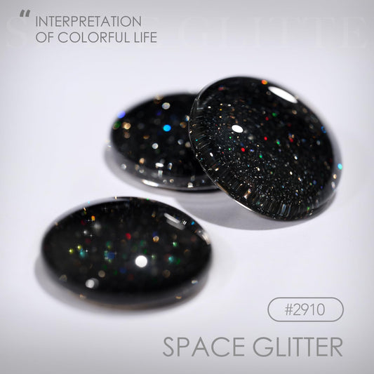 GAOY close-up glitter texture revealing holographic sparkles and depth