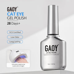 GAOY manicured hands wearing polish showing wearable, salon-style finish