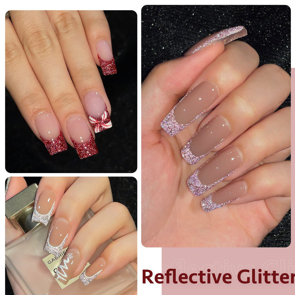 GAOY brush applying polish on nail tip for smooth application