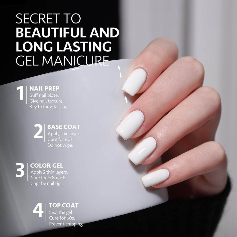 GAOY applying gel polish under LED lamp for fast durable curing benefit