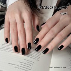 GAOY applied on nails in salon setting demonstrating long wear