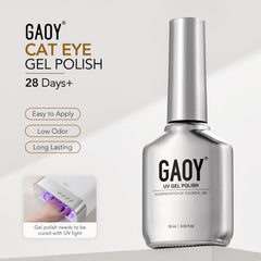 GAOY finished manicure on hands showcasing reflective finish for style inspiration