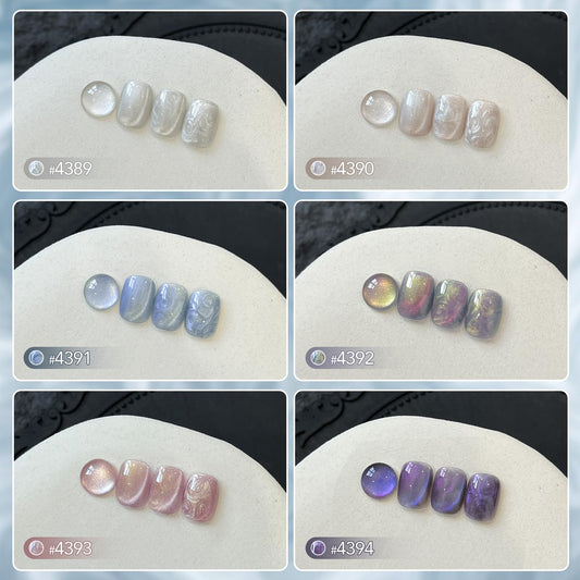 GAOY bottle label close-up highlighting iridescent pigment and color identification benefit