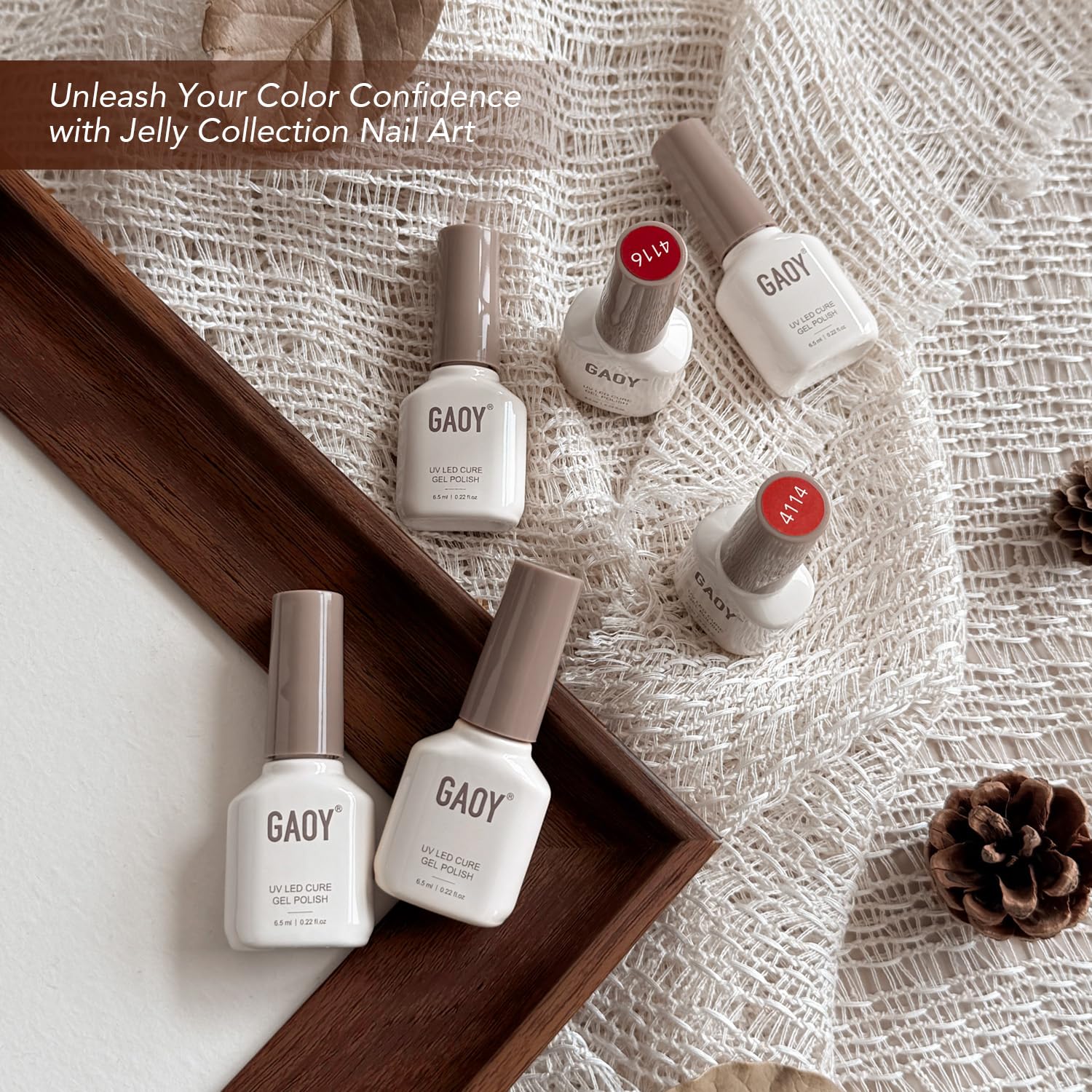 GAOY bottle next to coin showing 6.5ml size for travel and easy storage
