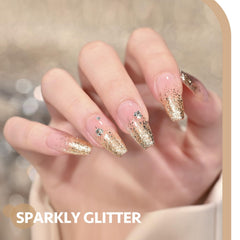 GAOY brush stroke on nail demonstrating easy application and even coverage