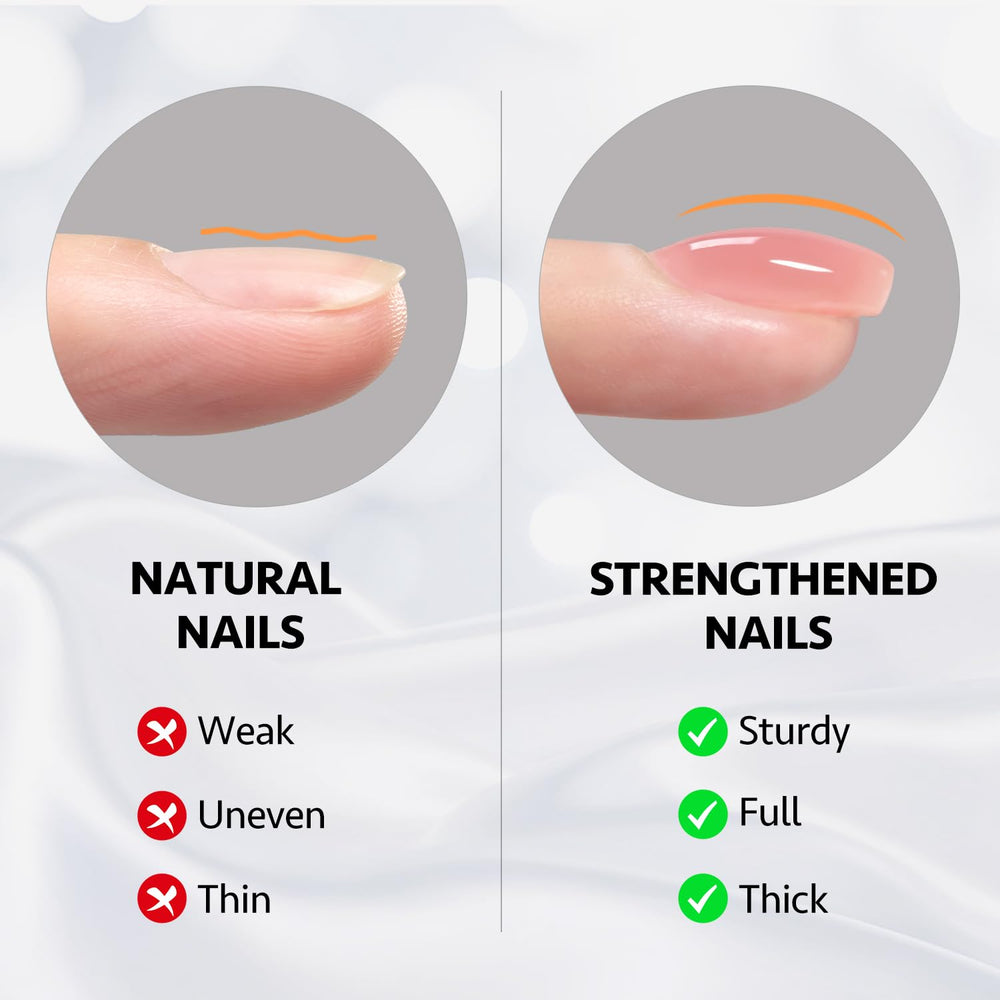 GAOY brush spreading gel showing smooth self-leveling texture for easier shaping