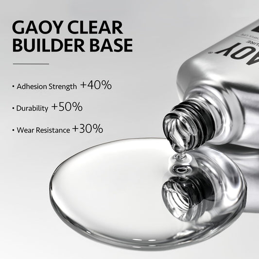 GAOY builder base brush close-up showing smooth application and control