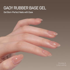GAOY bottle beside a hand showing 16ml volume for salon or home use