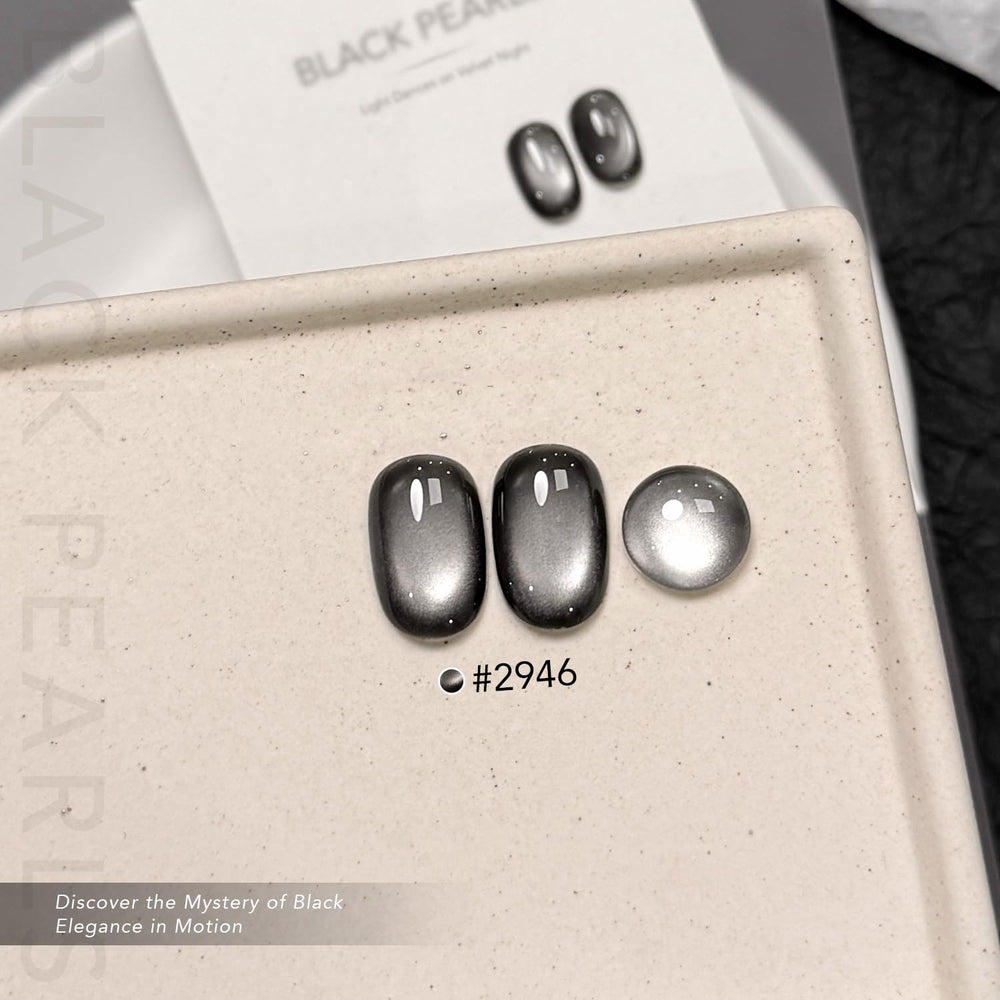 GAOY magnet held over wet gel demonstrating cat-eye effect for creative control