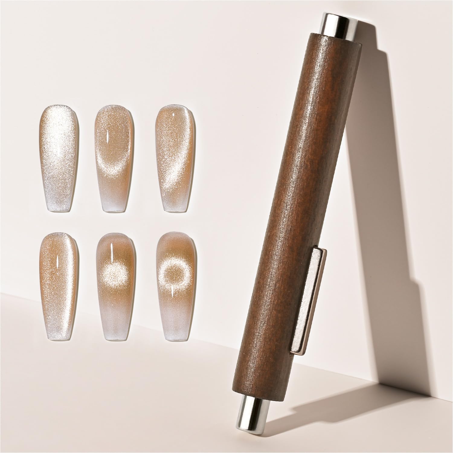 GAOY cigar-shaped handle front view showing ergonomic grip and control