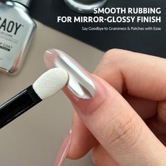 GAOY brush stroke close-up showing smooth gel texture and even spread benefit