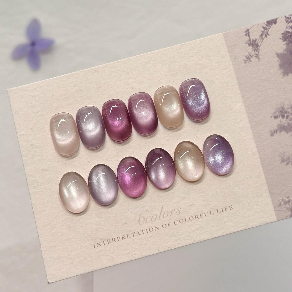 GAOY close-up glitter texture on nail showing multidimensional shine