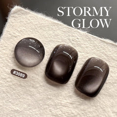 GAOY magnet effect close-up highlighting the cat-eye stripe and giving dramatic reflective depth