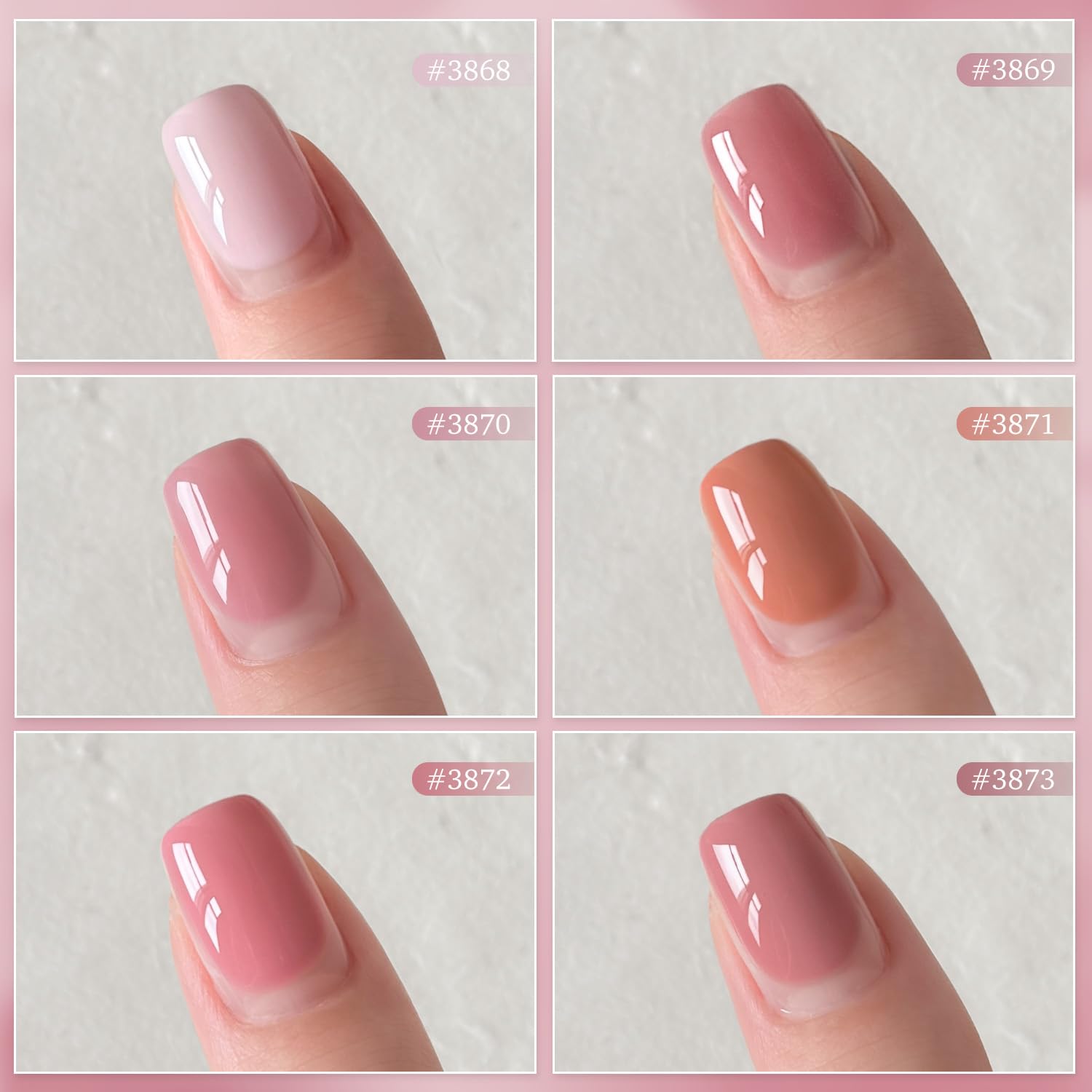 GAOY close-up of brush and polish texture showing smooth application benefit