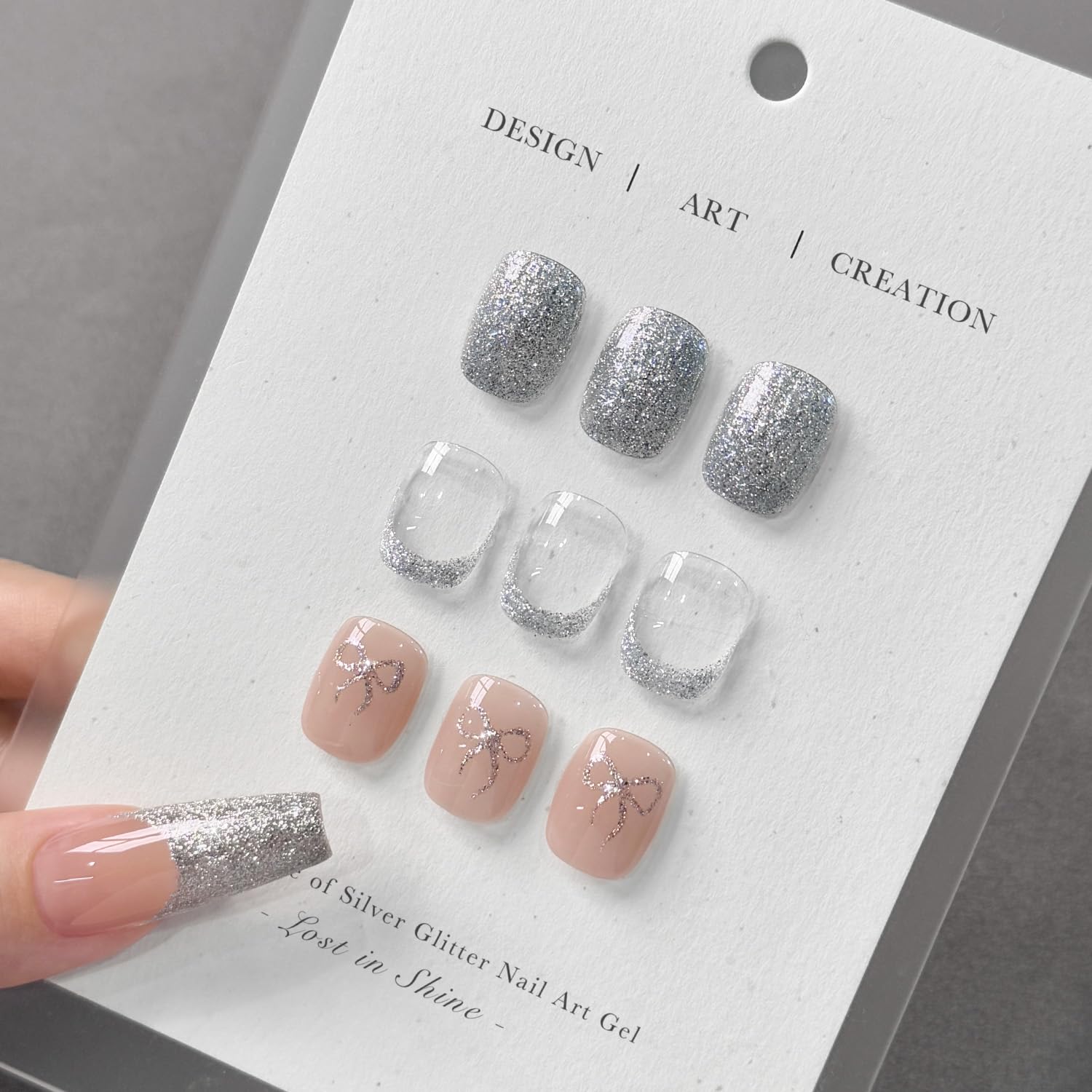 GAOY thin brush tip close-up showing precision for fine lines and detailed nail art