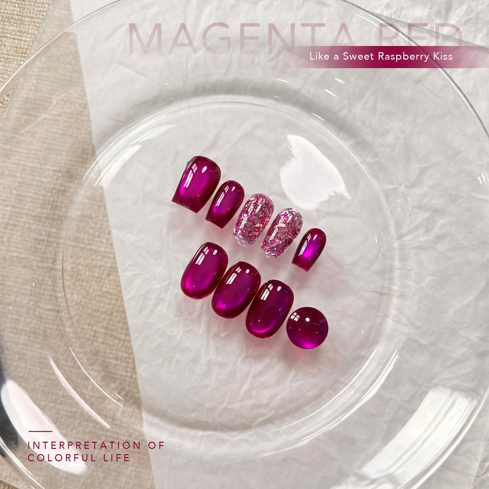 GAOY close-up of cat-eye magnet effect producing a sharp reflective line to enhance nail depth