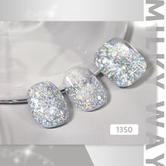 GAOY close-up of glitter texture highlighting dense diamond-like sparkle