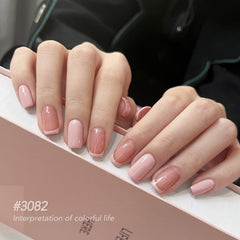 GAOY creamy shades swatch closeup showing smooth coverage and true-to-bottle opacity