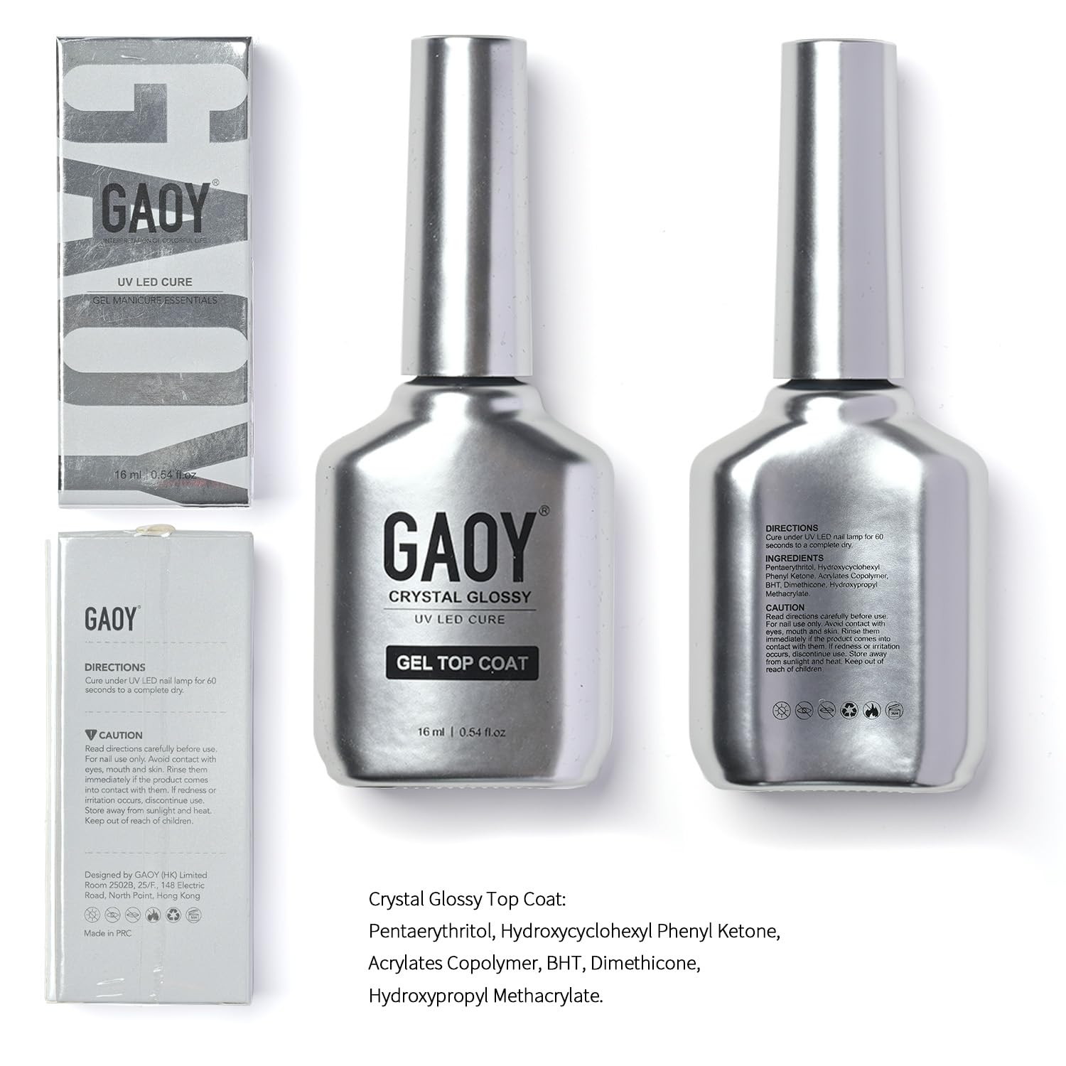 GAOY next to manicure tools in lifestyle setting showing professional-ready use