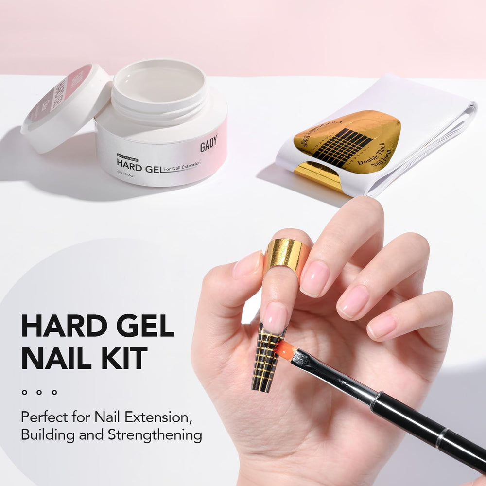 GAOY finished nails lifestyle shot showing long-lasting glossy result