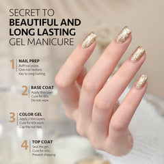 GAOY cured nails in lifestyle setting showcasing long-lasting glossy shine