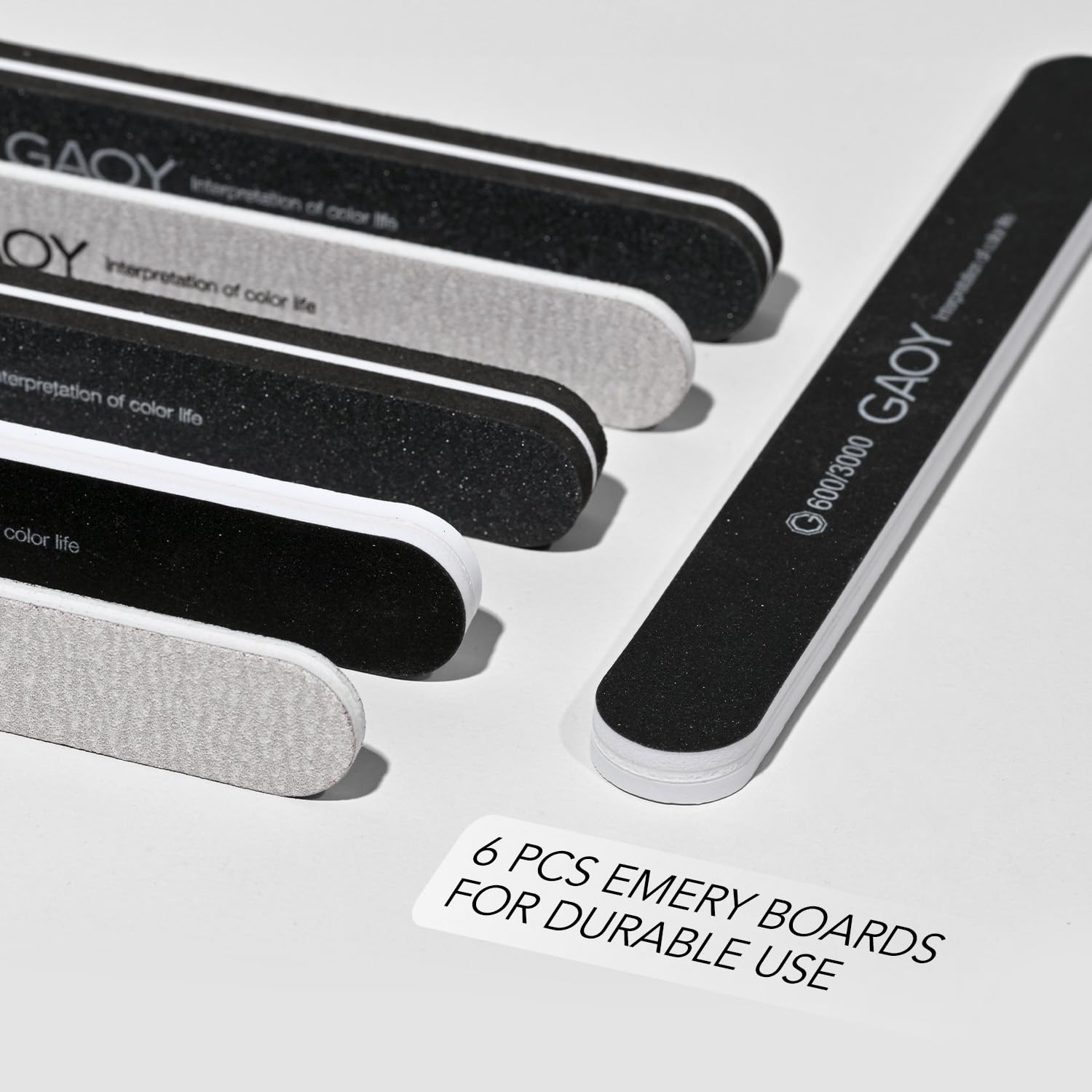 GAOY tools in use during a manicure showing tidy fast results