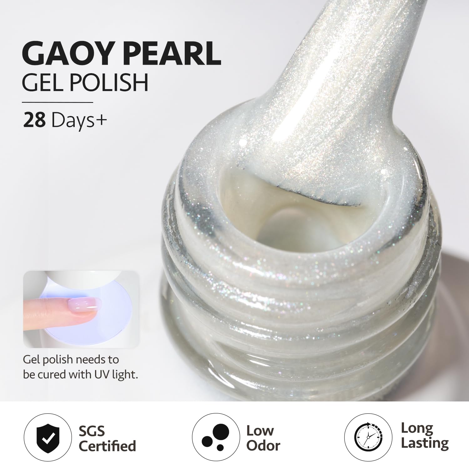 GAOY dotting pen detail in hand demonstrating control for precise nail art