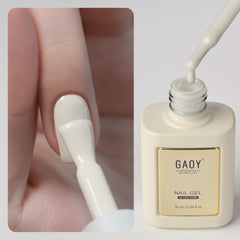 GAOY front bottle antique white showing shade and label for easy shade selection