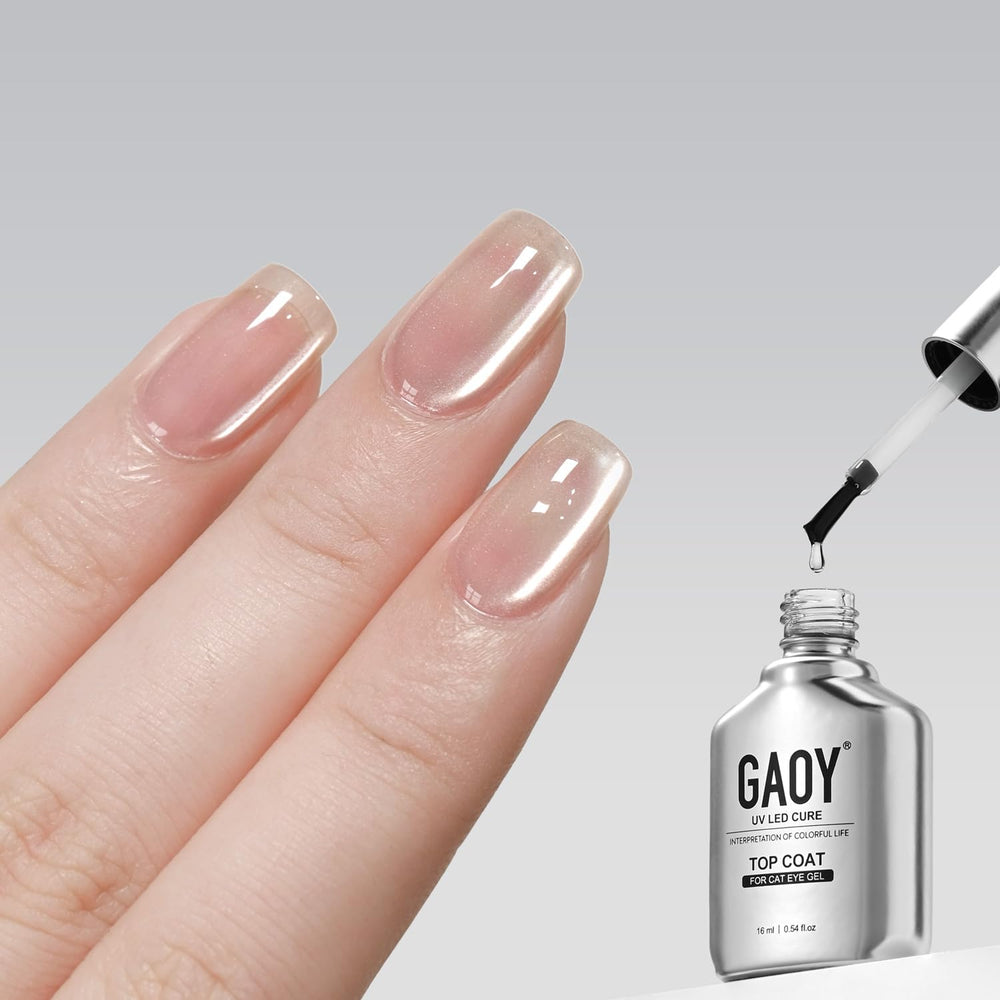 GAOY front packaging 16ml bottle showing label and glossy finish benefit