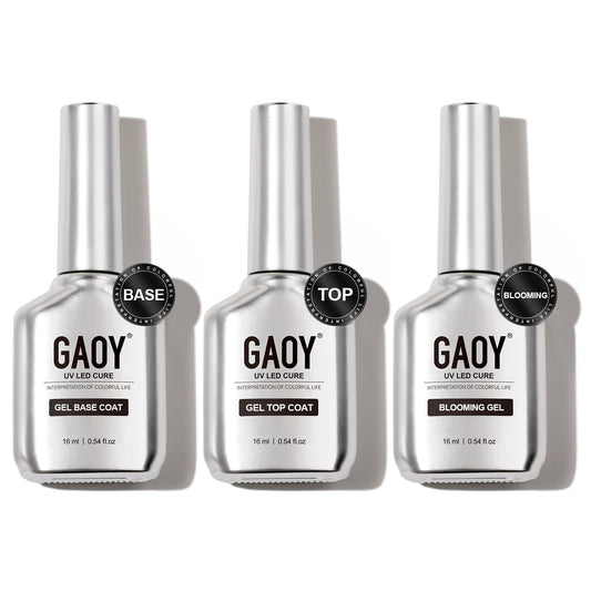 GAOY front packaging showing three 16ml bottles and kit clarity benefit