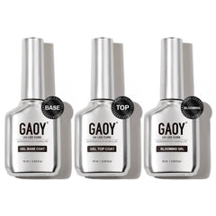 GAOY front packaging showing three 16ml bottles and kit clarity benefit