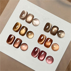 GAOY front packaging showing six gel bottles and magnet, ready for home manicures