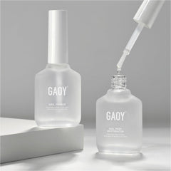 GAOY front packaging showing two bottles for quicker salon-style prep