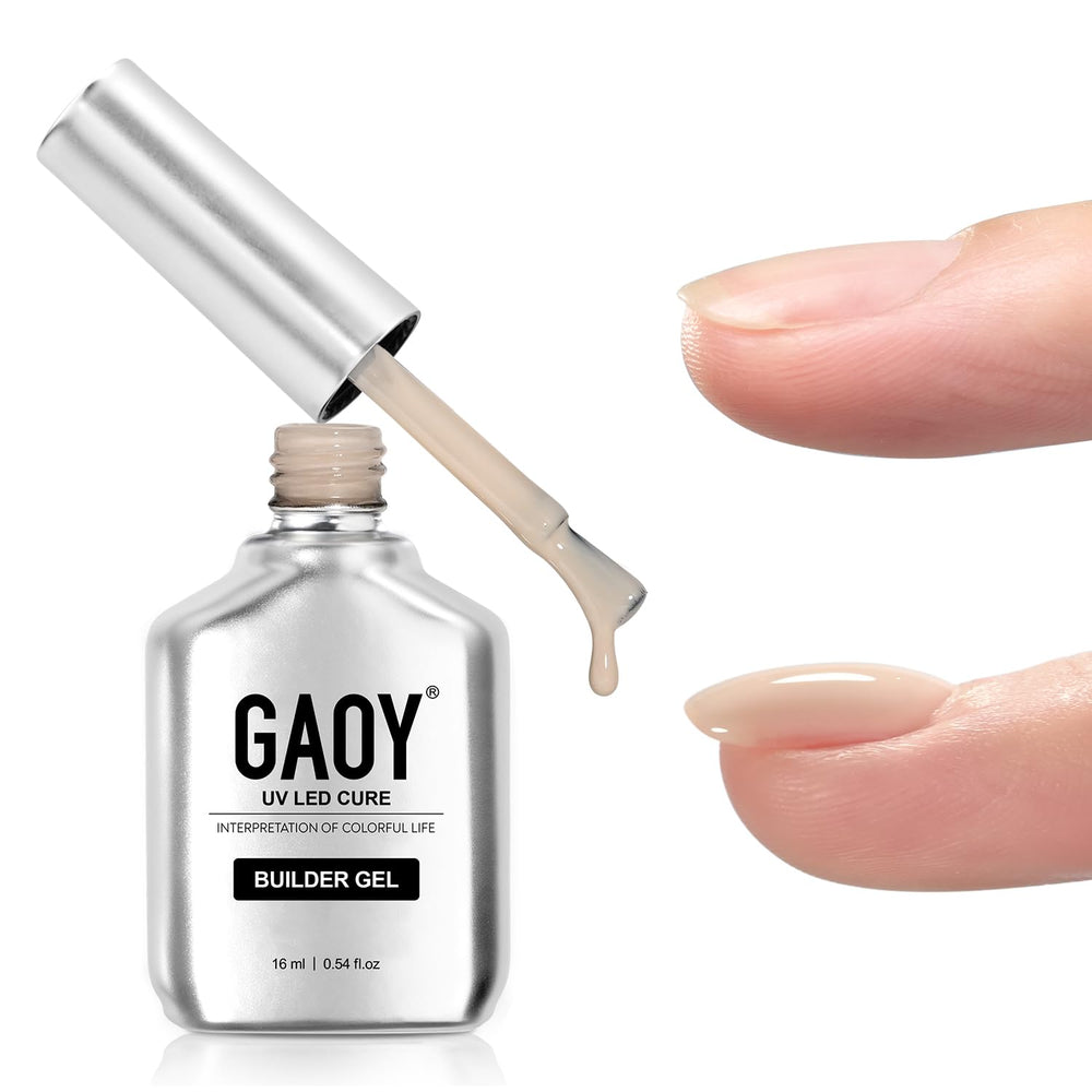 GAOY front packaging showing bottle and shade for clear product ID and color