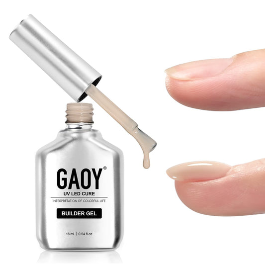 GAOY front packaging showing bottle and shade for clear product ID and color