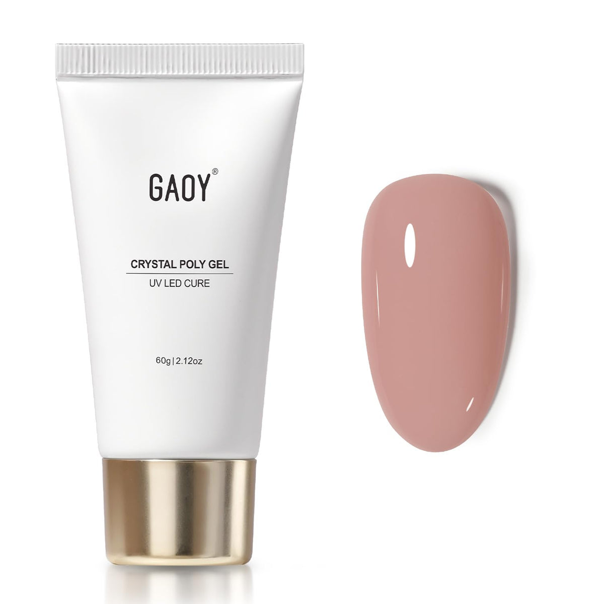 GAOY full 60g tube Nude 03 front showing product and shade for easy selection