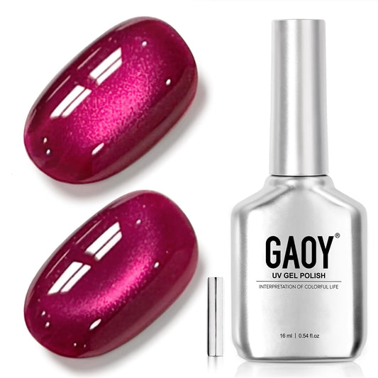 GAOY front packaging showing bottle and magnet, highlights professional quality
