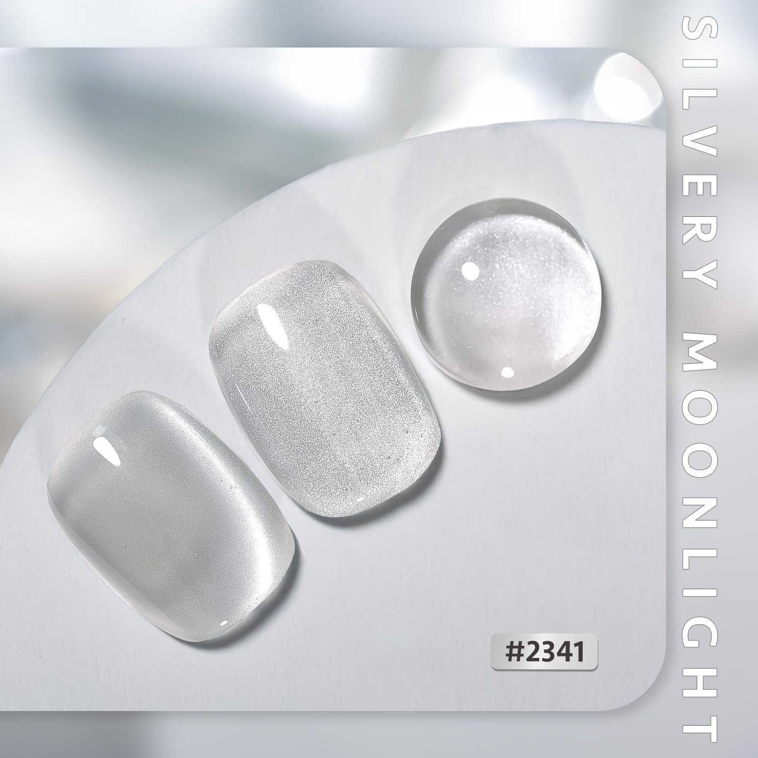 GAOY magnet held above nail creating a defined cat-eye stripe for precise designs