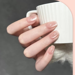 GAOY magnet held over wet polish creating cat eye stripe for precise patterns