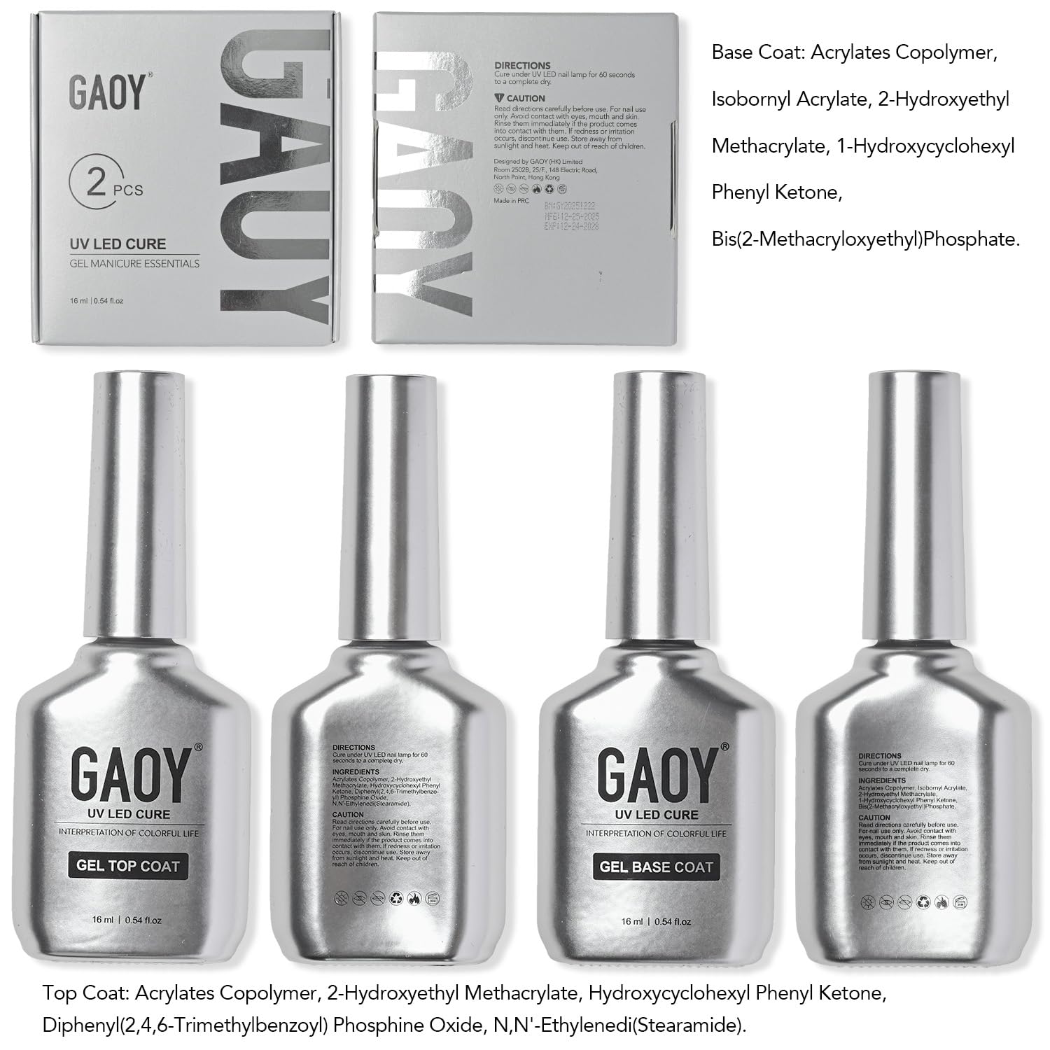GAOY lifestyle manicure setting showing salon-quality finish and low-odor comfort
