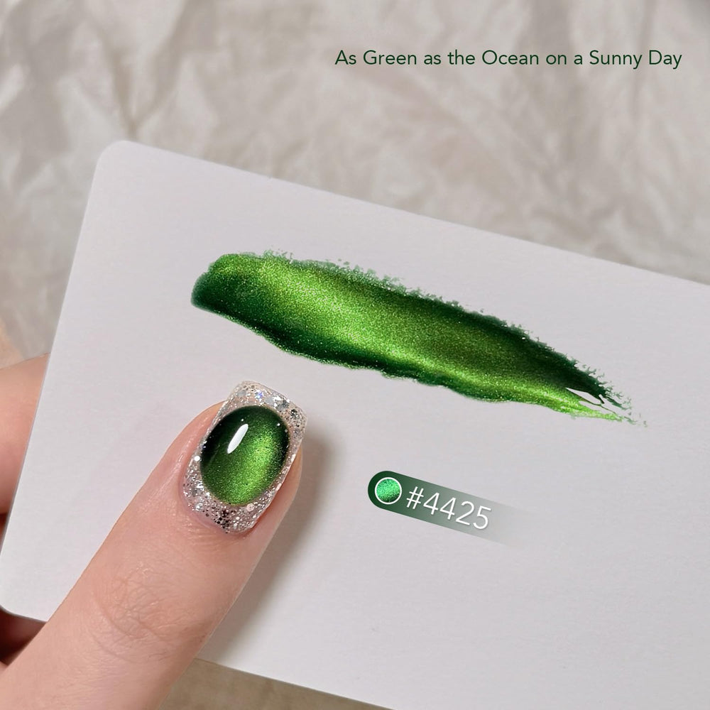GAOY brush stroke swatch displaying color payoff and smooth application benefit