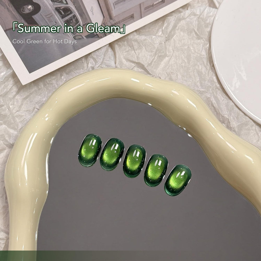 GAOY manicure in use showing finished nails and salon-quality finish benefit