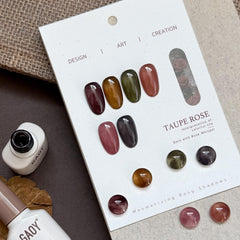 GAOY in-salon manicure application demonstrating even layers and curing
