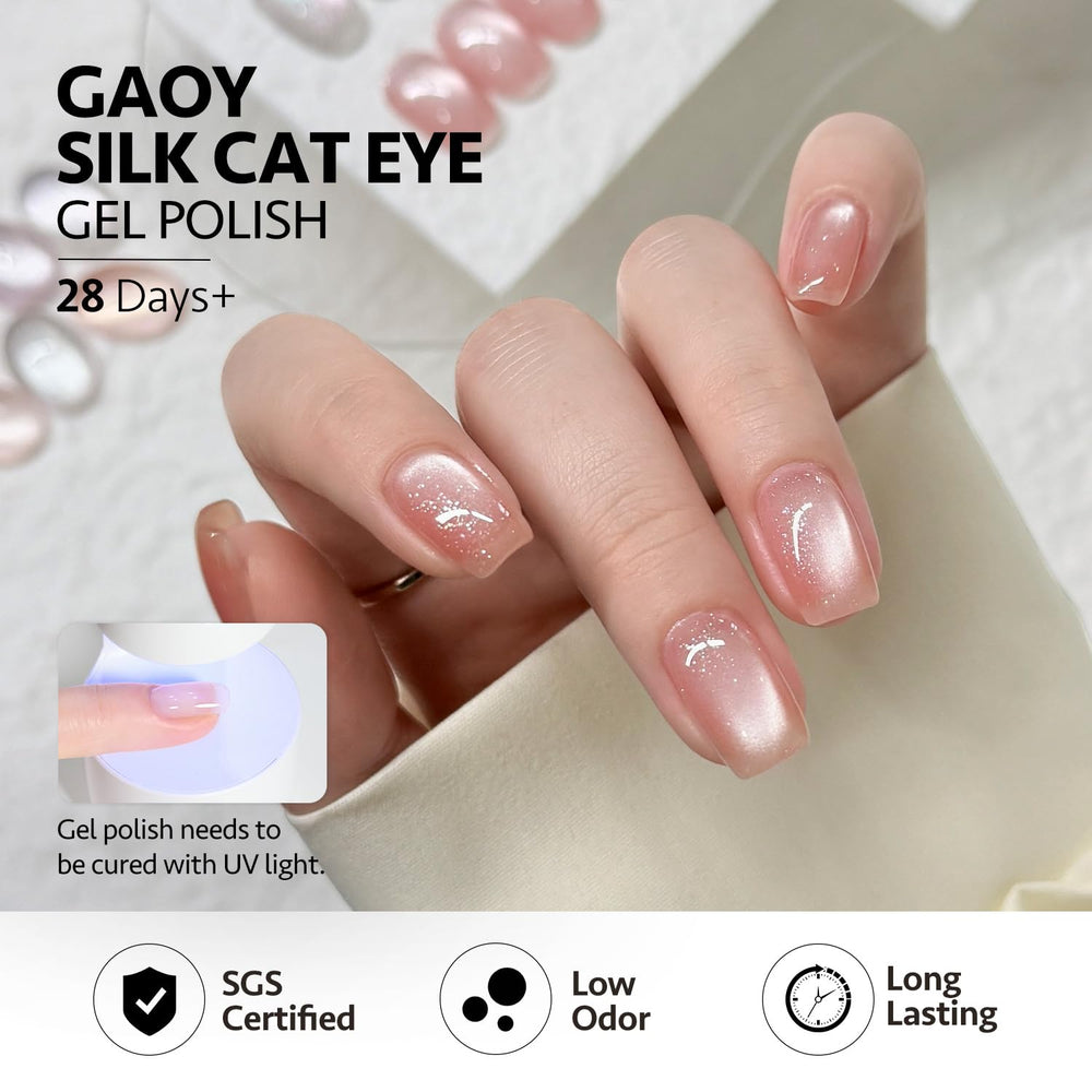 GAOY in-use application demonstrating magnet shaping for salon-style results