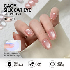GAOY in-use application demonstrating magnet shaping for salon-style results
