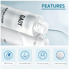 GAOY in use sculpting extension showing faster application and neater edges benefit