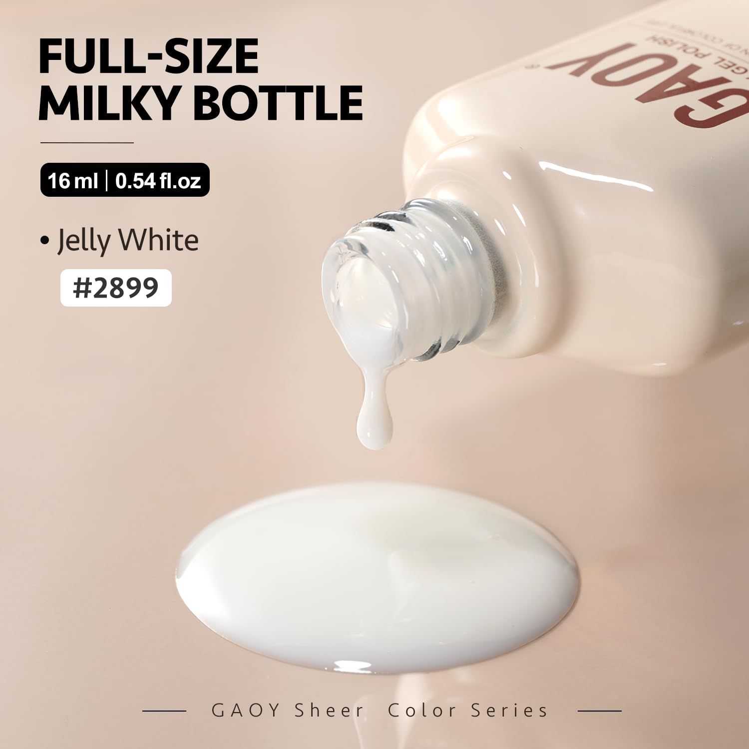 GAOY polish being applied in home setting showing easy DIY salon-quality benefit